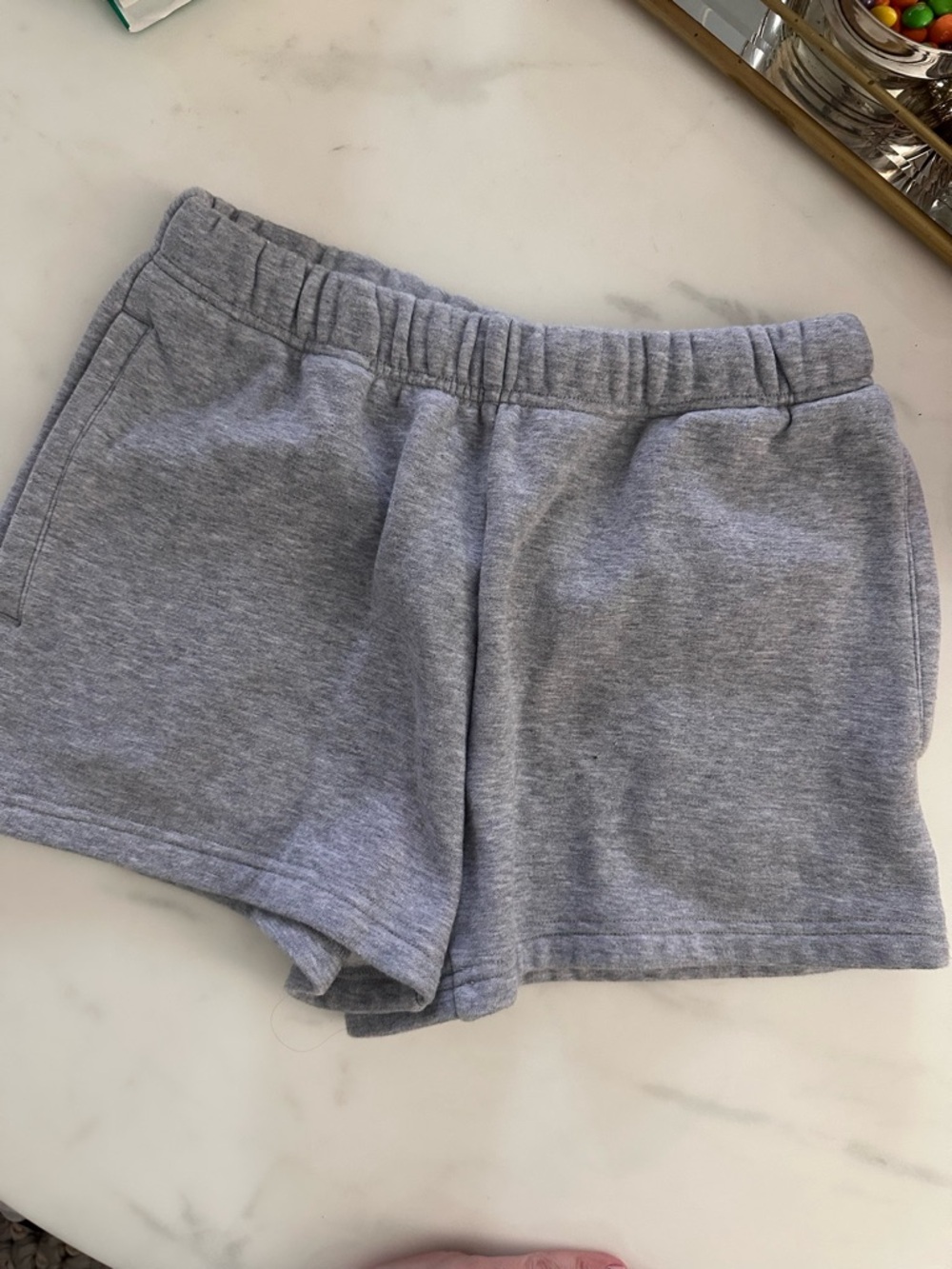 Skims Terry Sweatshorts Grey Drawstring size XXS‎
